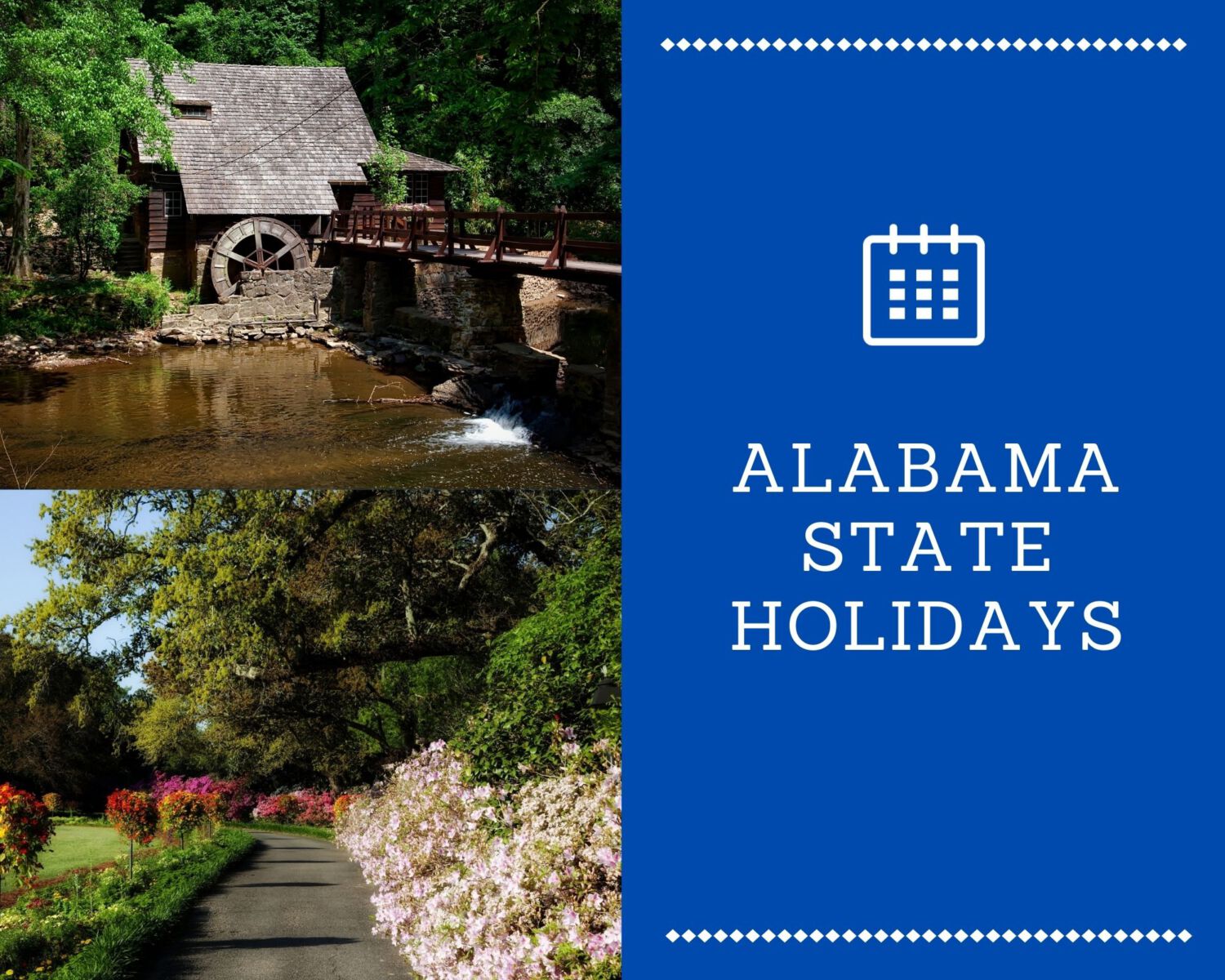 Alabama (AL) State Holidays 2023