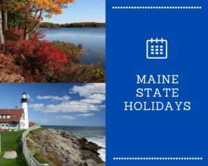 Maine State Holidays