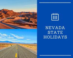 Nevada State Holidays