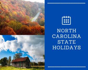 North Carolina State Holidays