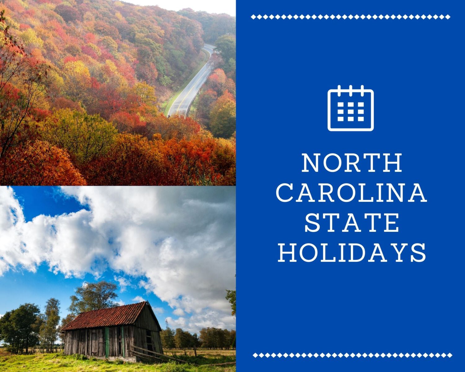 Nc State Holiday Schedule 2022 North Carolina (Nc) State Holidays 2022