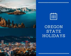 Oregon State Holidays