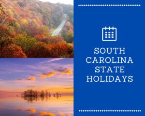 South Carolina State Holidays