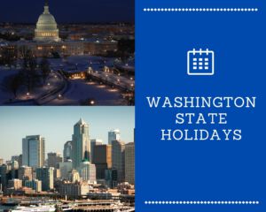 Washington State Holidays