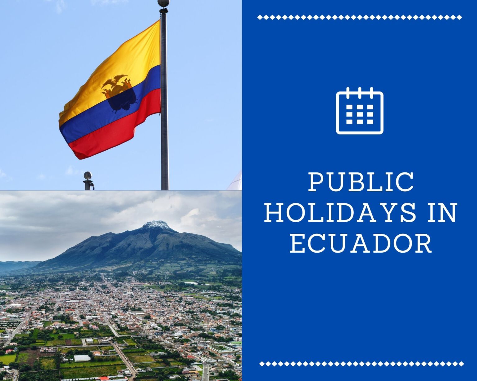 Public Holidays in Ecuador in [2026]