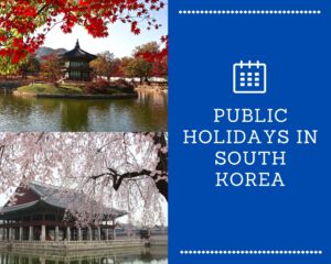 Public Holidays in South Korea