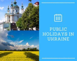Public Holidays in Ukraine